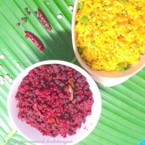 Beetroot Spicy Dry Curry