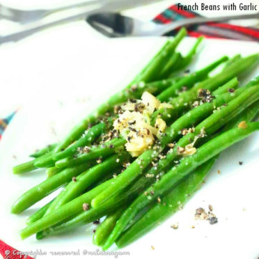 French Beans with Garlic