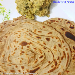 Plain (layered) Paratha