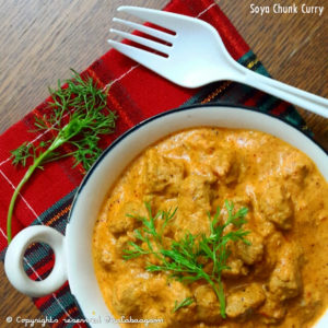 Soya Chunk Curry