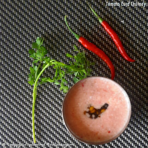 Tomato - Curd Chutney