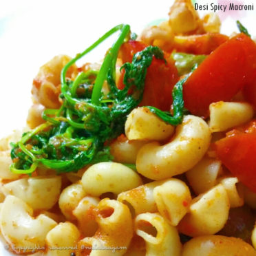 Desi Spicy Macaroni