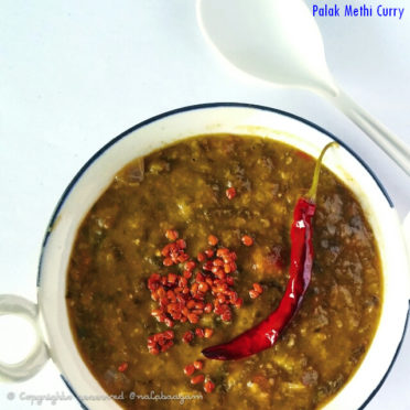 Palak Methi Curry