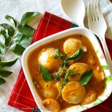 Mini Sambhar Idli