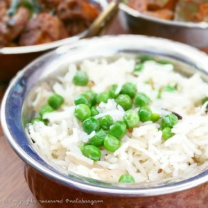 Onion Peas Rice