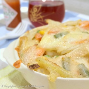 Macaroni Vegetable au Gratin