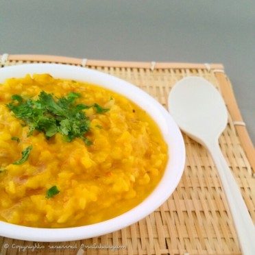 Moong Dhal Kichidi