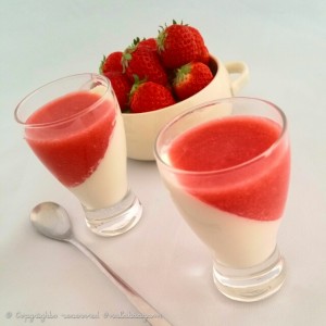 Strawberry Panna Cotta