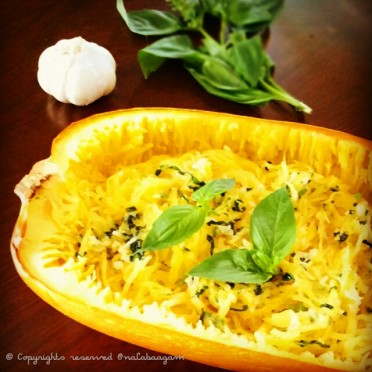 Baked Spaghetti Squash Salad