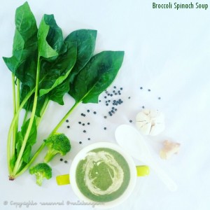 Broccoli Spinach Soup